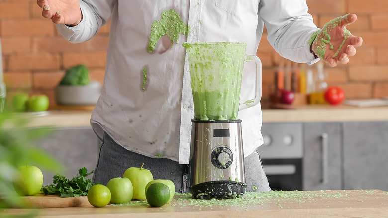 Why You Should Never Mix Hot Liquid In A Blender