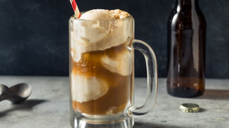 A root beer float