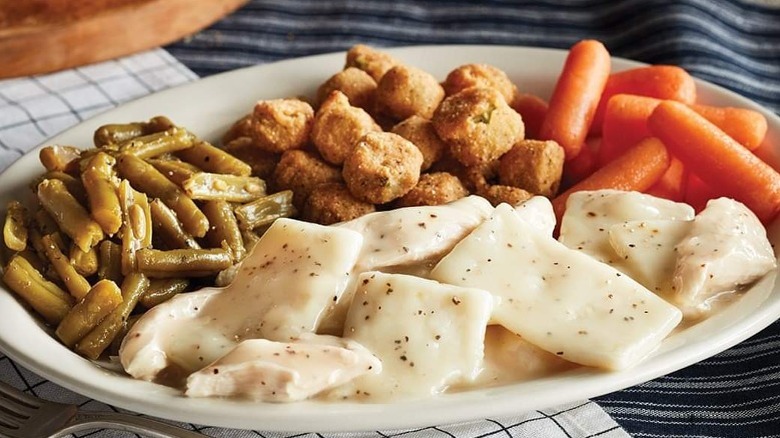 Cracker Barrel chicken and dumplings