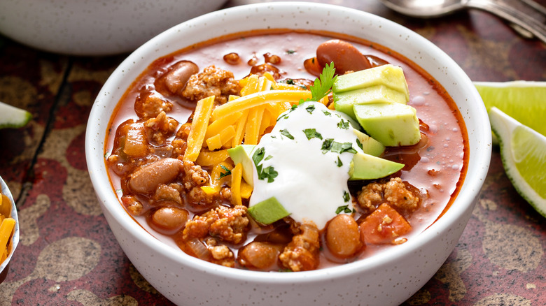 bowl of chili