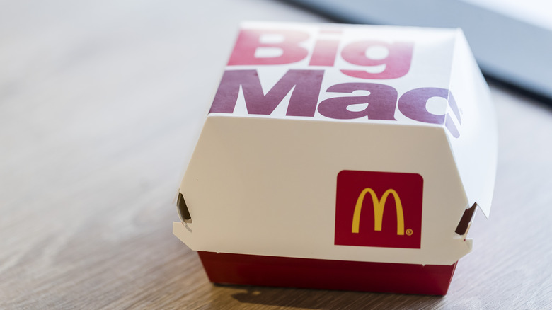 McDonald's Big Mac box