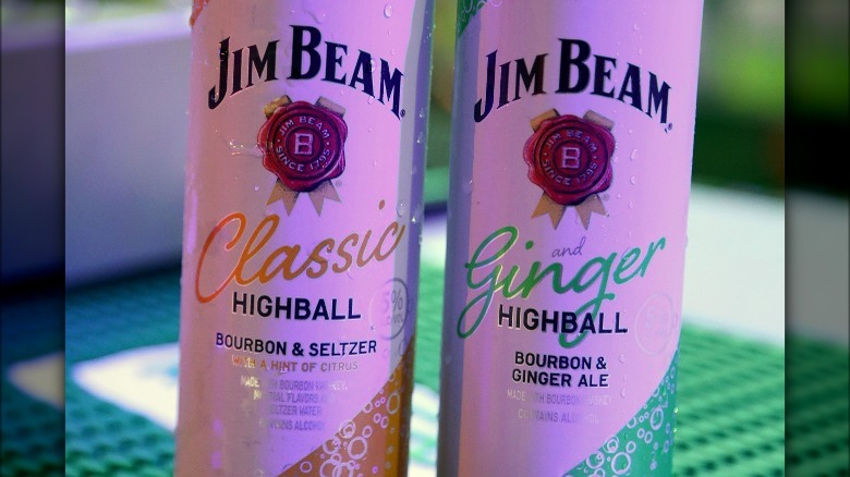 Jim Beam highball canned