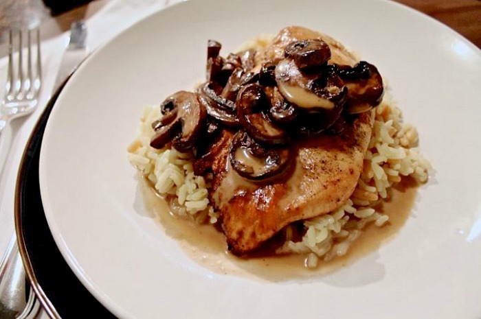 Sherry Mushroom Chicken