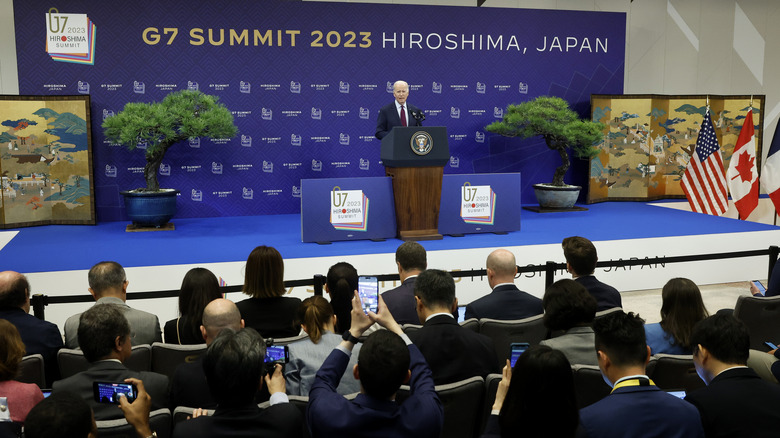 President Biden at G7 summit