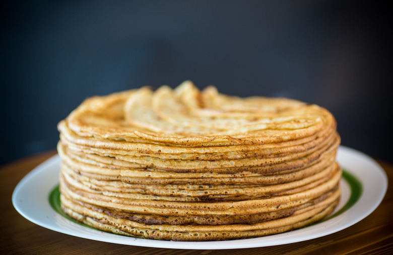 Largest serving of pancakes