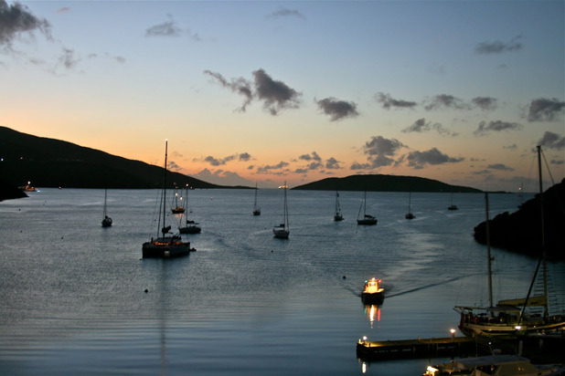 18. The Hilltop Restaurant at Biras Creek Resort in the British Virgin Islands