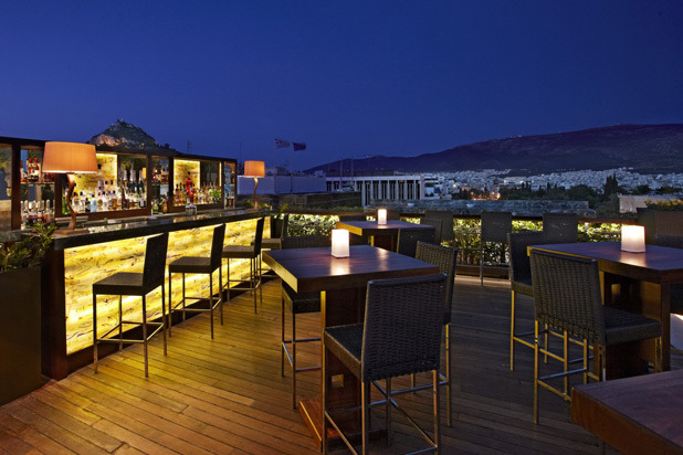 6. GB Roof Garden Restaurant and Bar at the Hotel Grande Bretagne, Athens