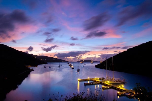 10. The Hilltop Restaurant at Biras Creek Resort in the British Virgin Islands