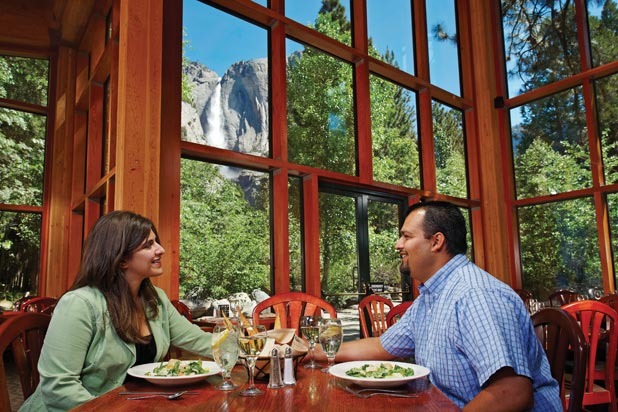 25. Mountain Room Restaurant & Lodge at Yosemite Lodge at the Falls, Yosemite, Calif.