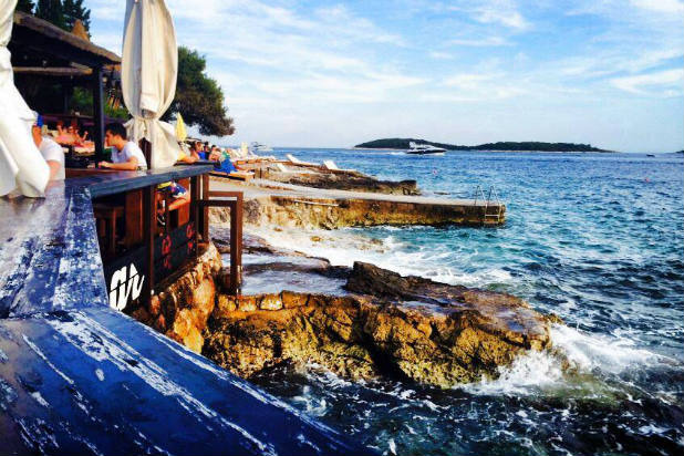 Hula Hula Beach Bar, Hvar, Croatia