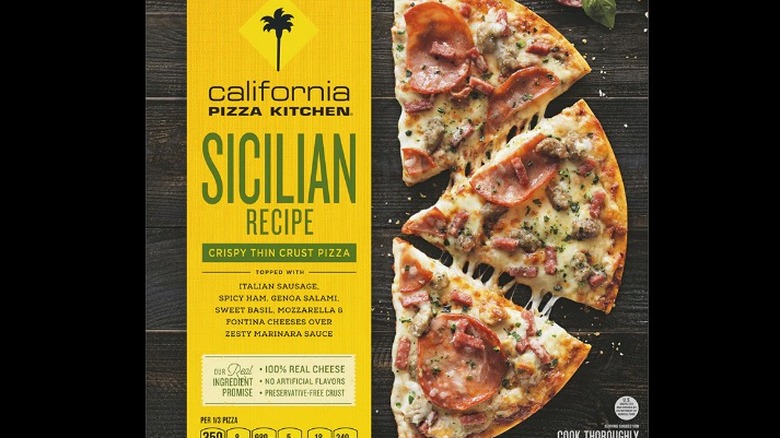 Sicilian Recipe Pizza box