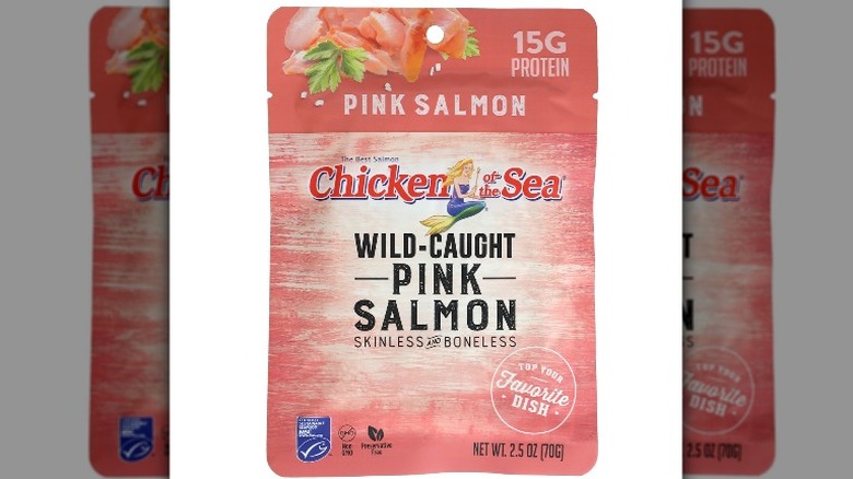 salmon packet