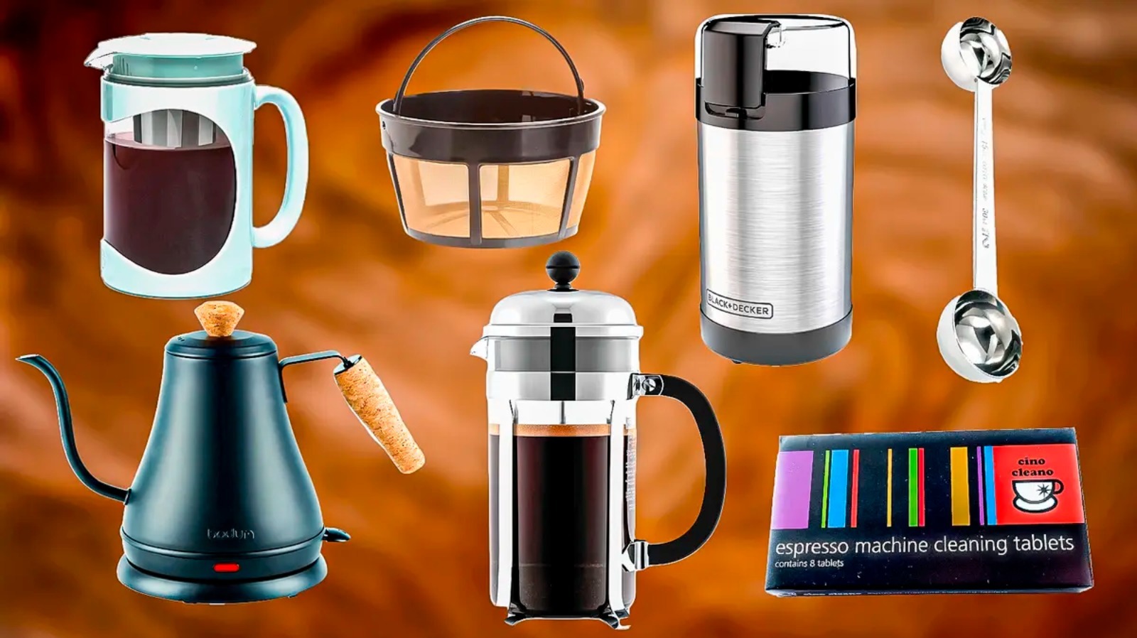 Supplies for Making the Perfect Cup of Coffee or Tea at Home