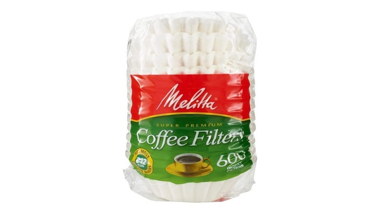 package of paper coffee filters