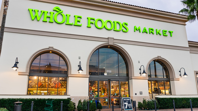 Storefront of a Whole Foods Market