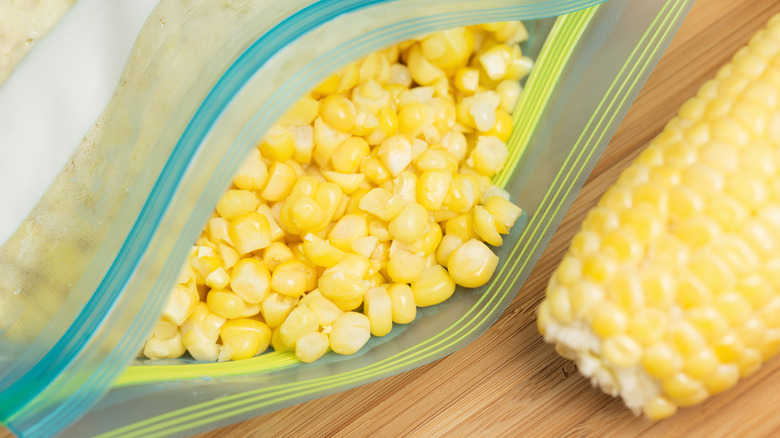 freezer bag corn and kernels