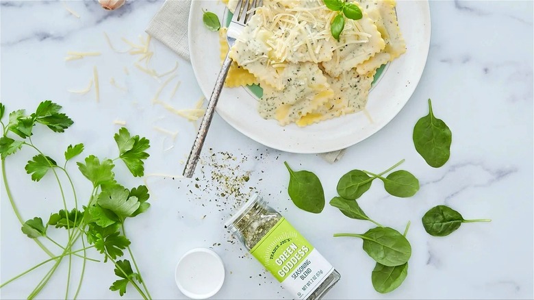 Green Goddess seasoning and pasta