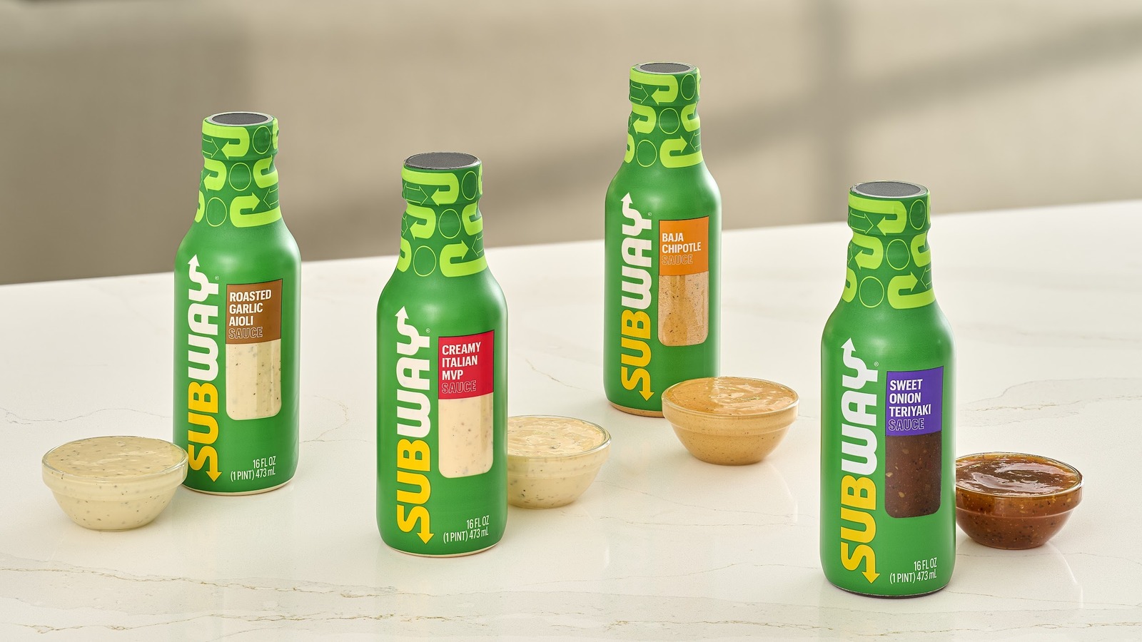 You Can Finally Get Subway's Iconic Sauces At The Grocery Store