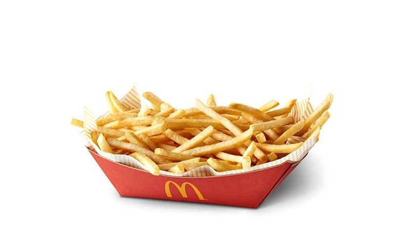 McDonald's basket of fries