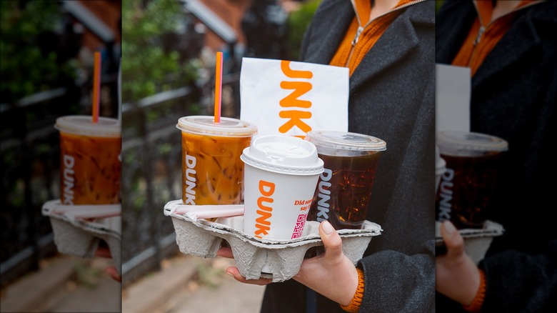 Dunkin's coffee and donuts