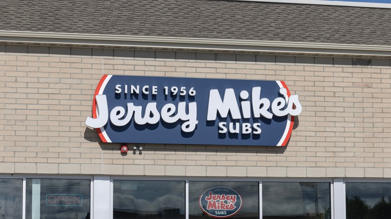 Jersey Mike's storefront and sign