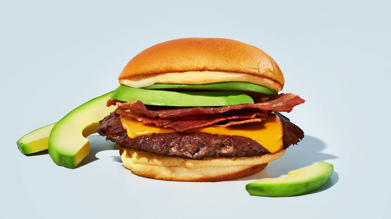 avocado bacon burger