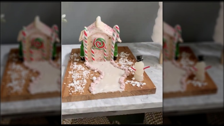 pop-tarts gingerbread house