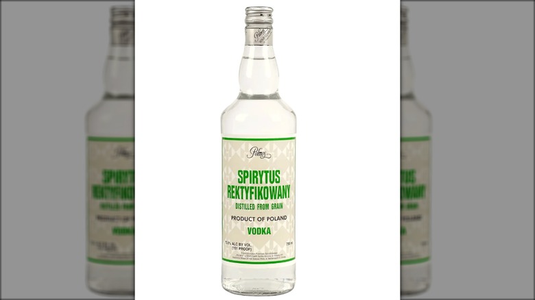 bottle of Spirytus Rektyfikowany