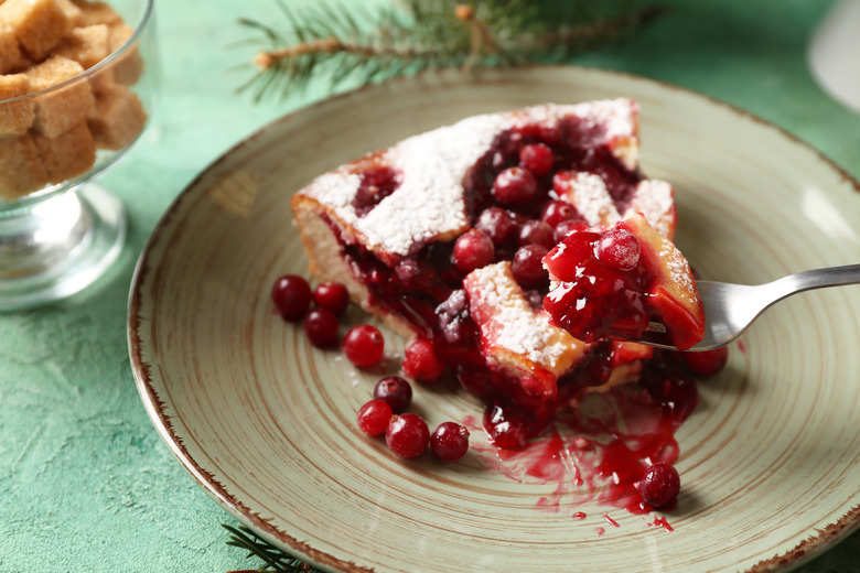 Cranberry pie