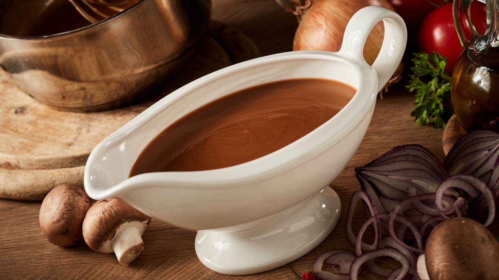 You Should Definitely Consider Adding Sour Cream To Your Gravy