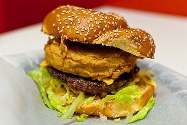 Deep-Fried Gravy Burger — Wiener and Still Champion, Chicago