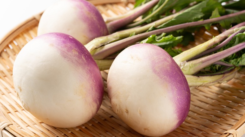 Fresh turnips