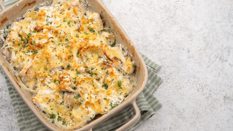 Cream cheese tuna casserole