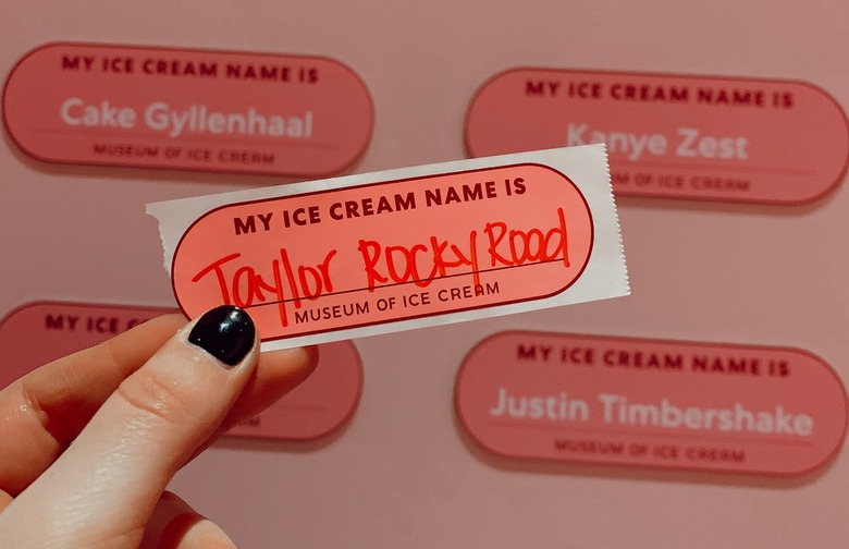 Your ice cream name