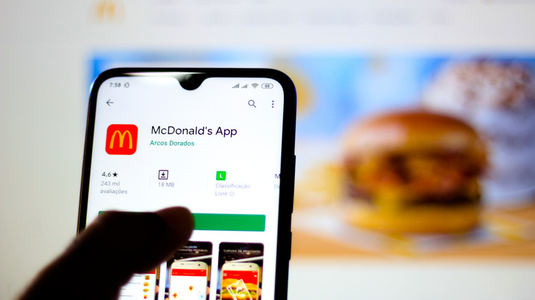 Mcdonald's app