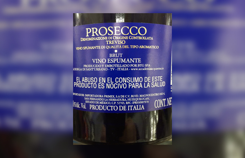 Sant'Urbano "White Knight" Treviso Prosecco NV ($14)