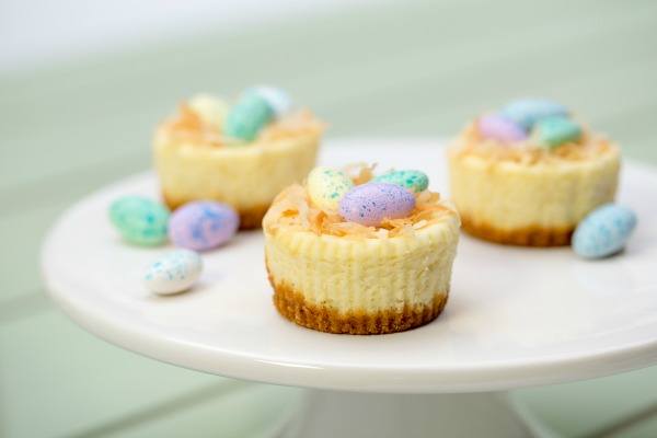 Easter Mini Cheesecakes Recipe by Philadelphia Cream Cheese