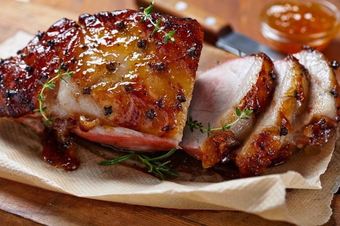 Boiled Ham from The 12 Best Recipes for Holiday Ham - The Daily Meal