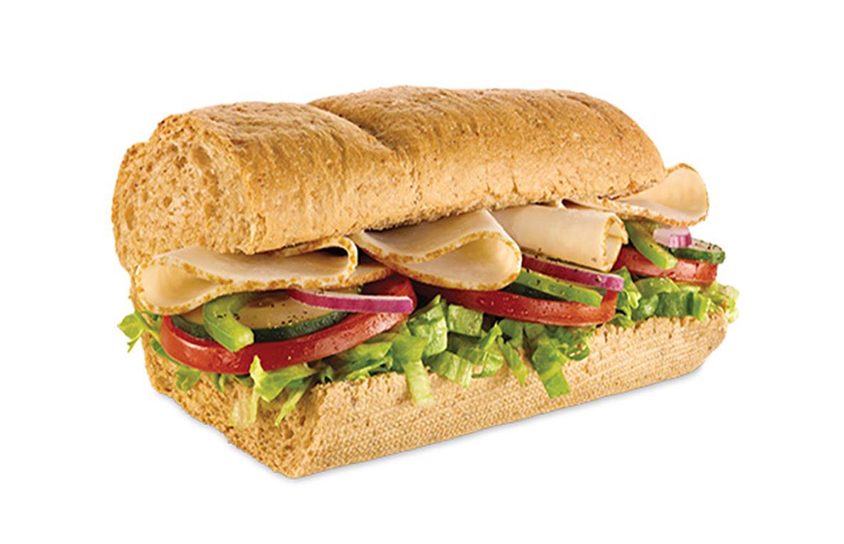 Subway: Turkey Breast Foot-Long from The Healthiest Fast-Food ...