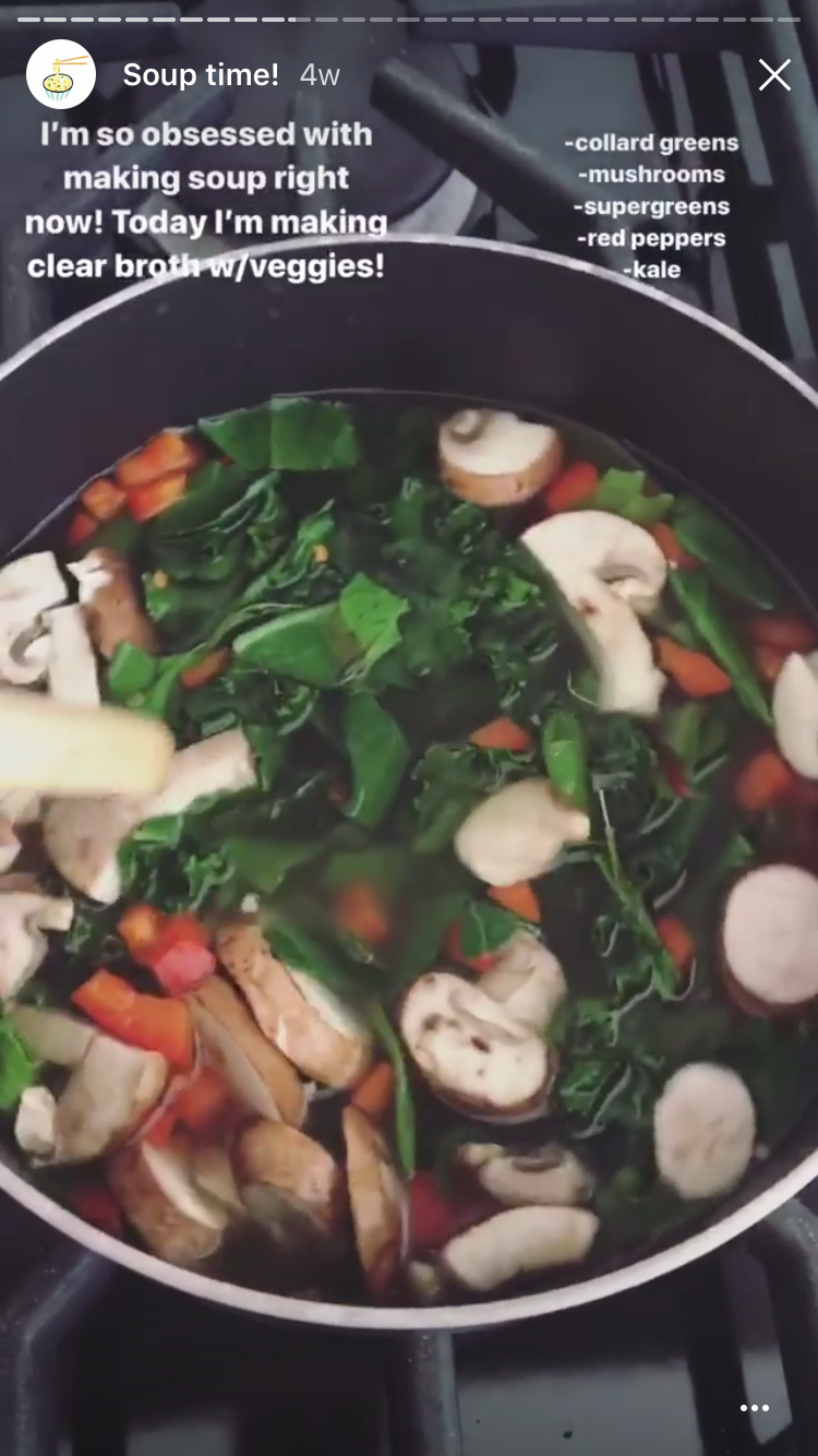 Lea Michele Is Secretly a Soup Genius