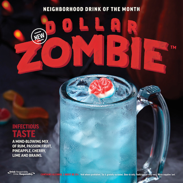 Applebee's New Dollar Zombie Drink Is Garnished With Brains