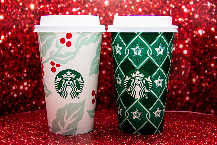 Starbucks Decks The Halls With 4 New Retro Holiday Cups