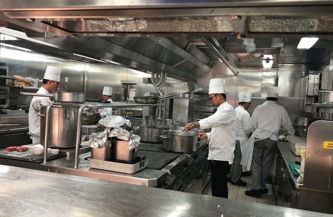 cruise ship kitchen design