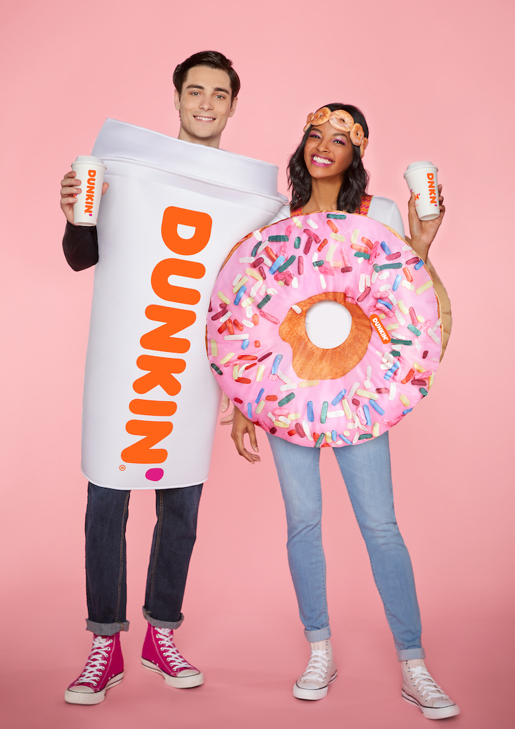 Dunkin coffee cup costume