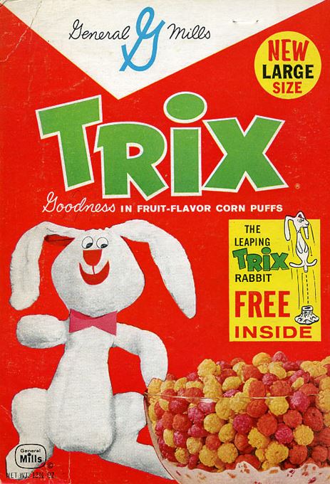 Trix Looks Absolutely Nothing Like You Remember It Looking When You Were a  Kid