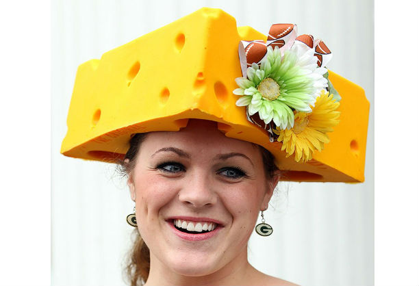 Cheese Hat from 9 Outrageous Kentucky Derby Hats (Slideshow) - The Daily Meal