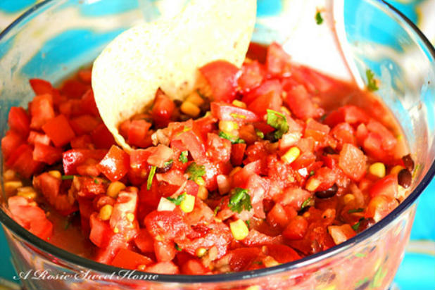 Appetizers: Cranberry Tomatillo Salsa