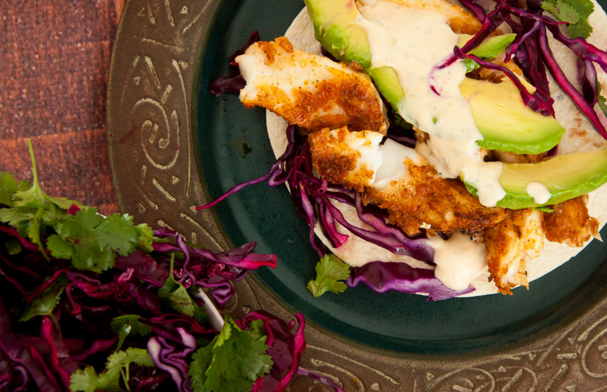 Grilled Fish Tacos With Lime Cabbage Slaw Recipe By Hannah Hoskins