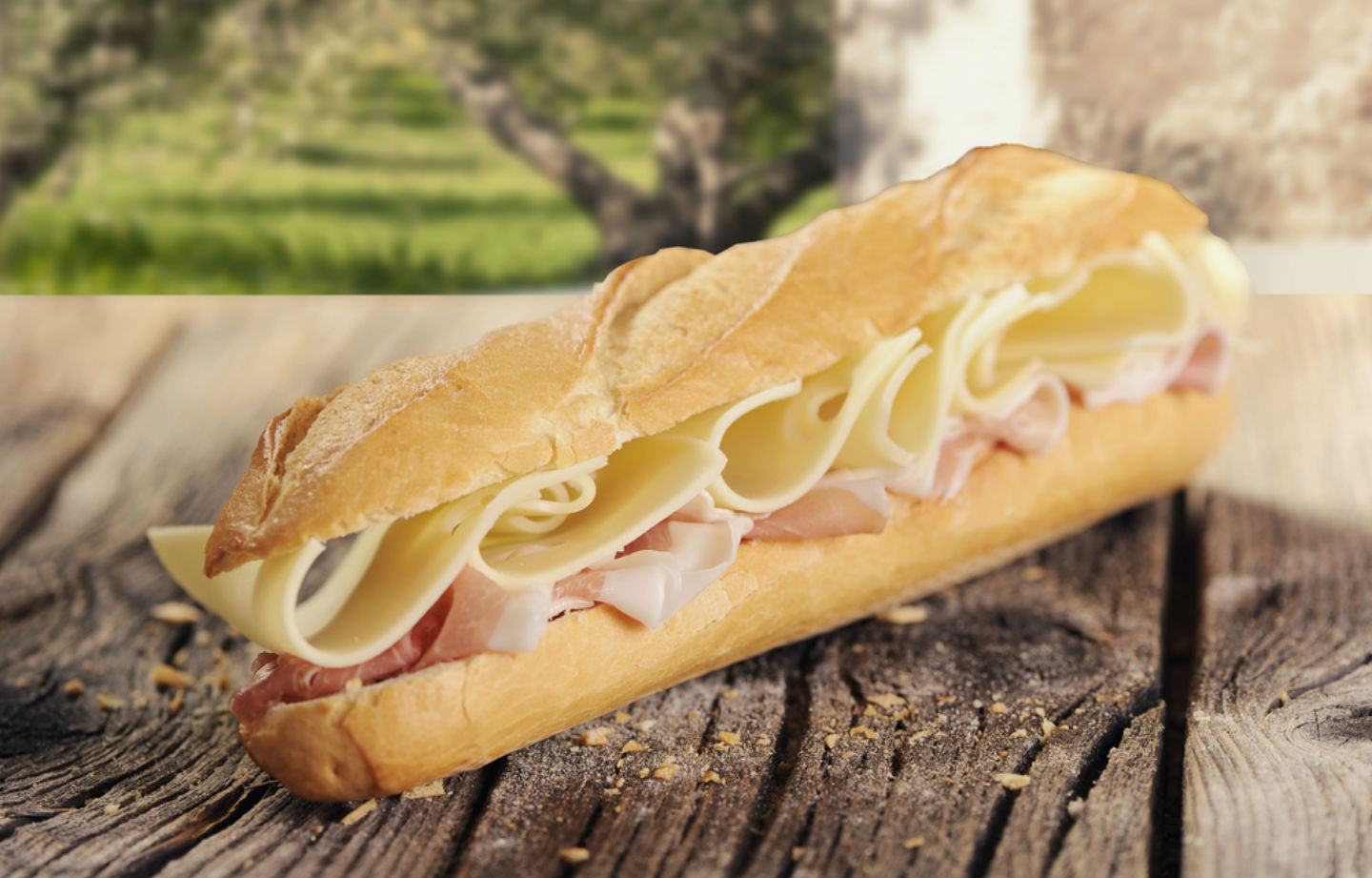 Classic French Ham And Cheese Baguette Recipe By Hannah Hoskins