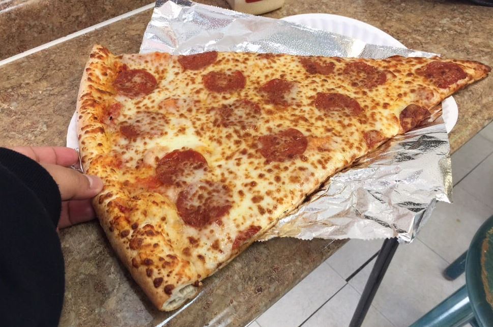 Check Out These Enormous Slices of Pizza